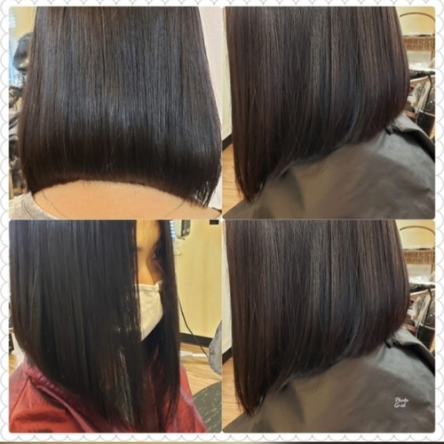 Hair Cut & Magic Straight Perm