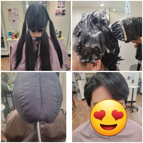 Scalp Deep Cleaning & Hair Cut