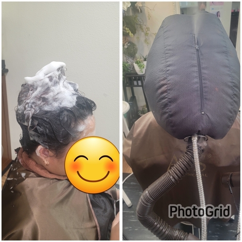 Scalp Deep Cleaning & Hair Cut