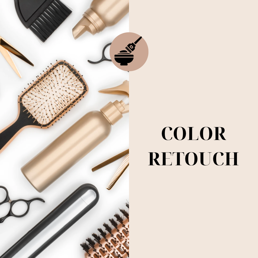 Color Touch Up Treatment + Blow Out